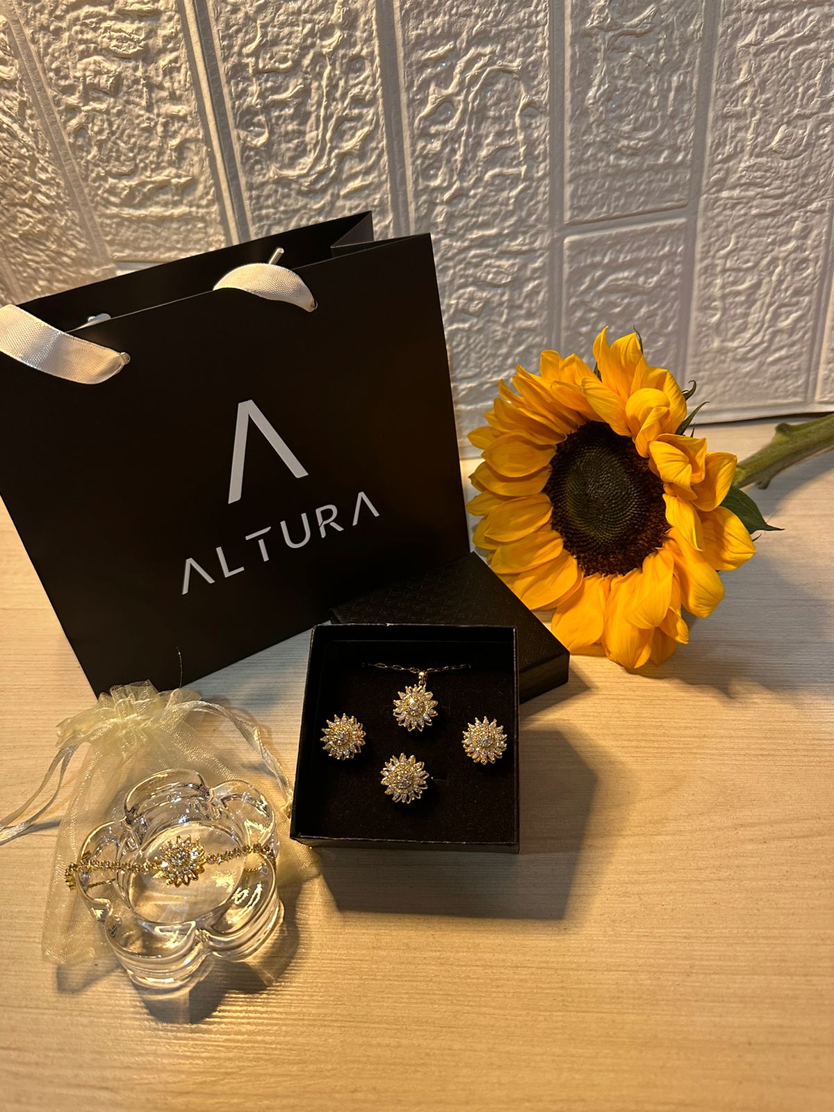 SET GIRASOLES GIRATORIOS