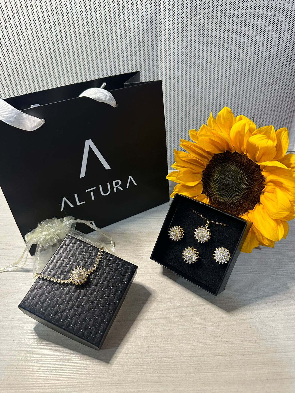 SET GIRASOLES GIRATORIOS