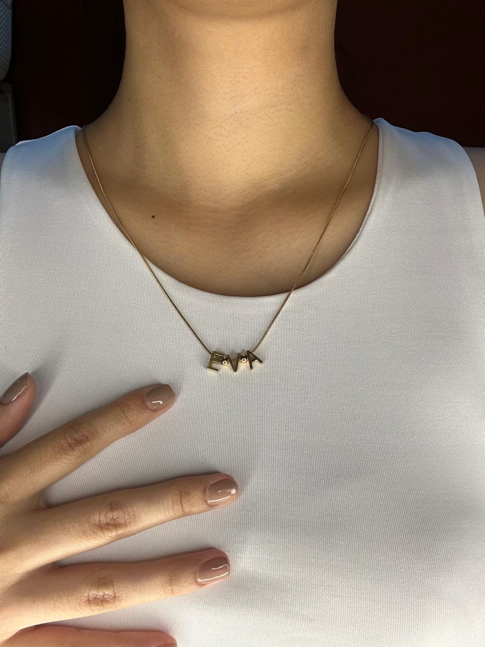COLLAR NOMBRE PERSONALIZADO