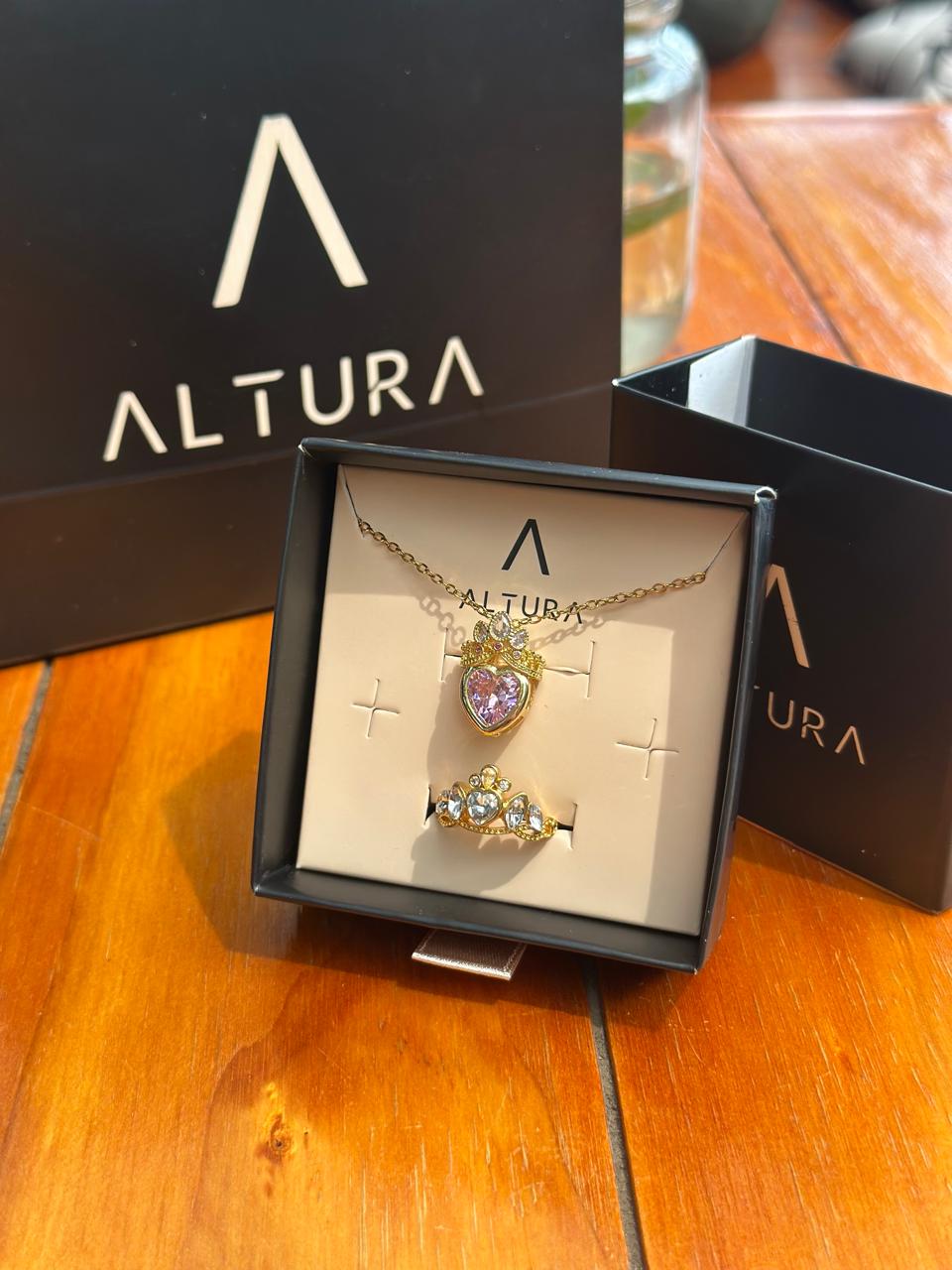 SET RAPUNZEL: COLLAR + ANILLO