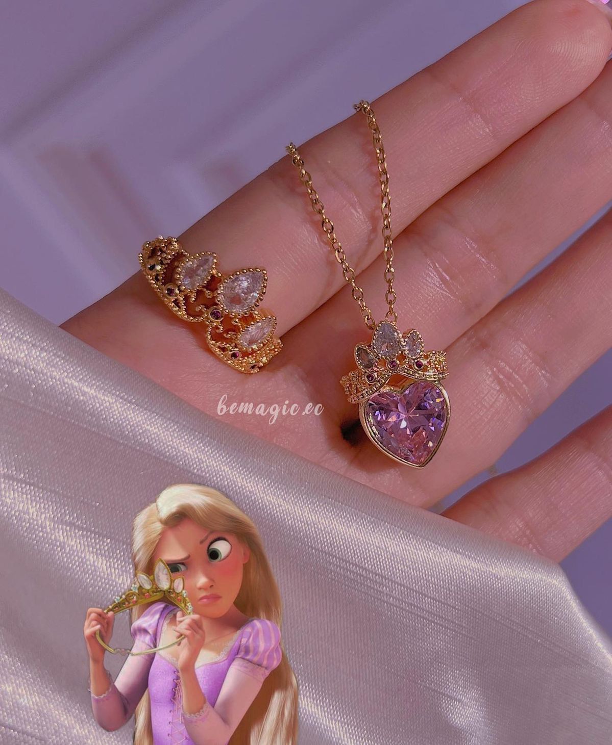 SET RAPUNZEL: COLLAR + ANILLO