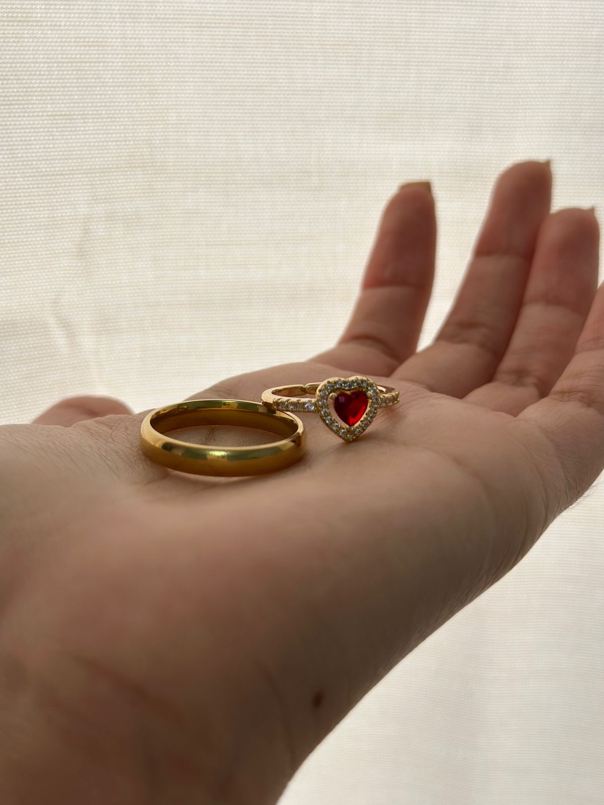 ANILLO PROMESA RED HEART