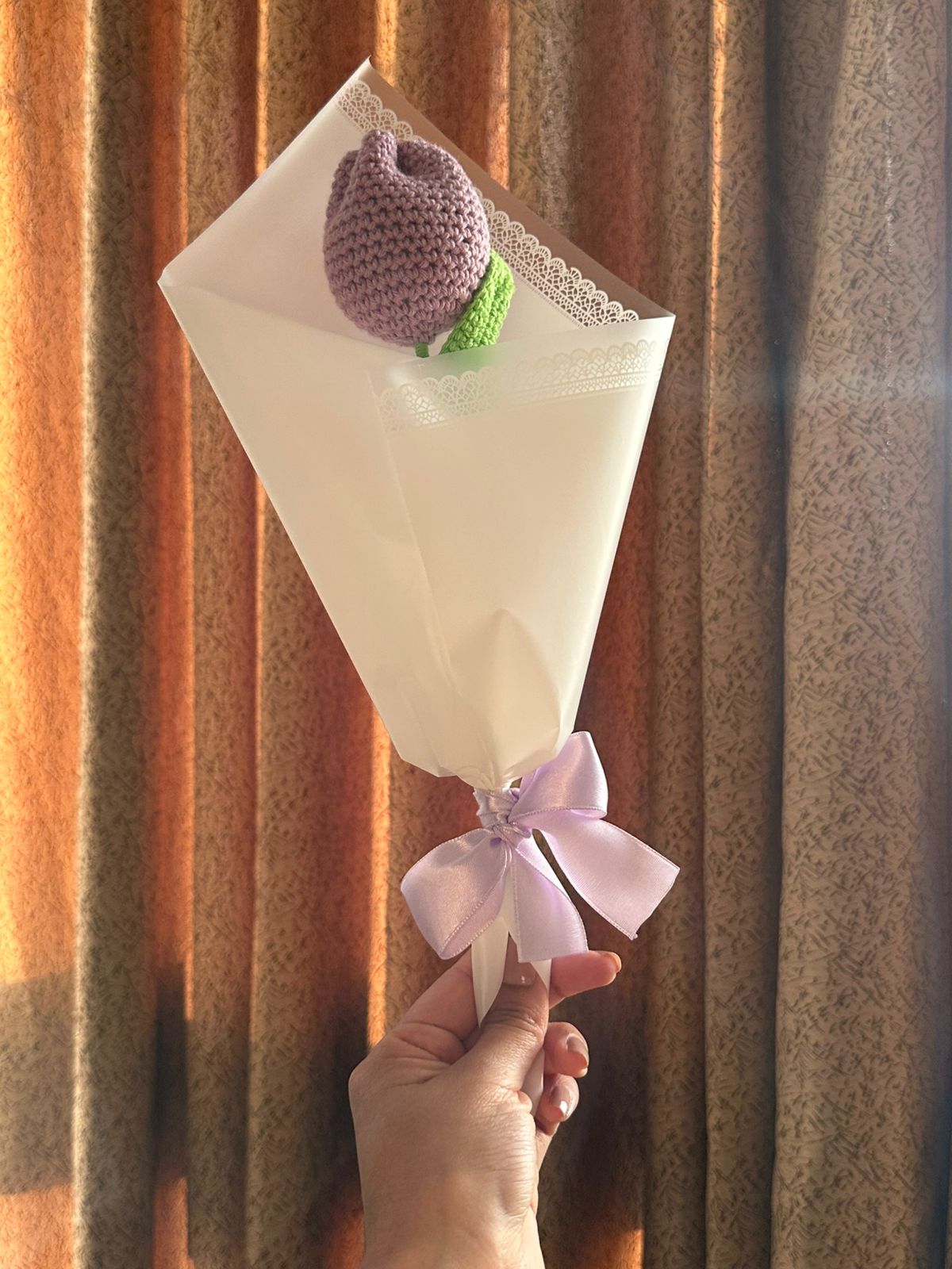 SET TULIPAN ETERNO - MORADO