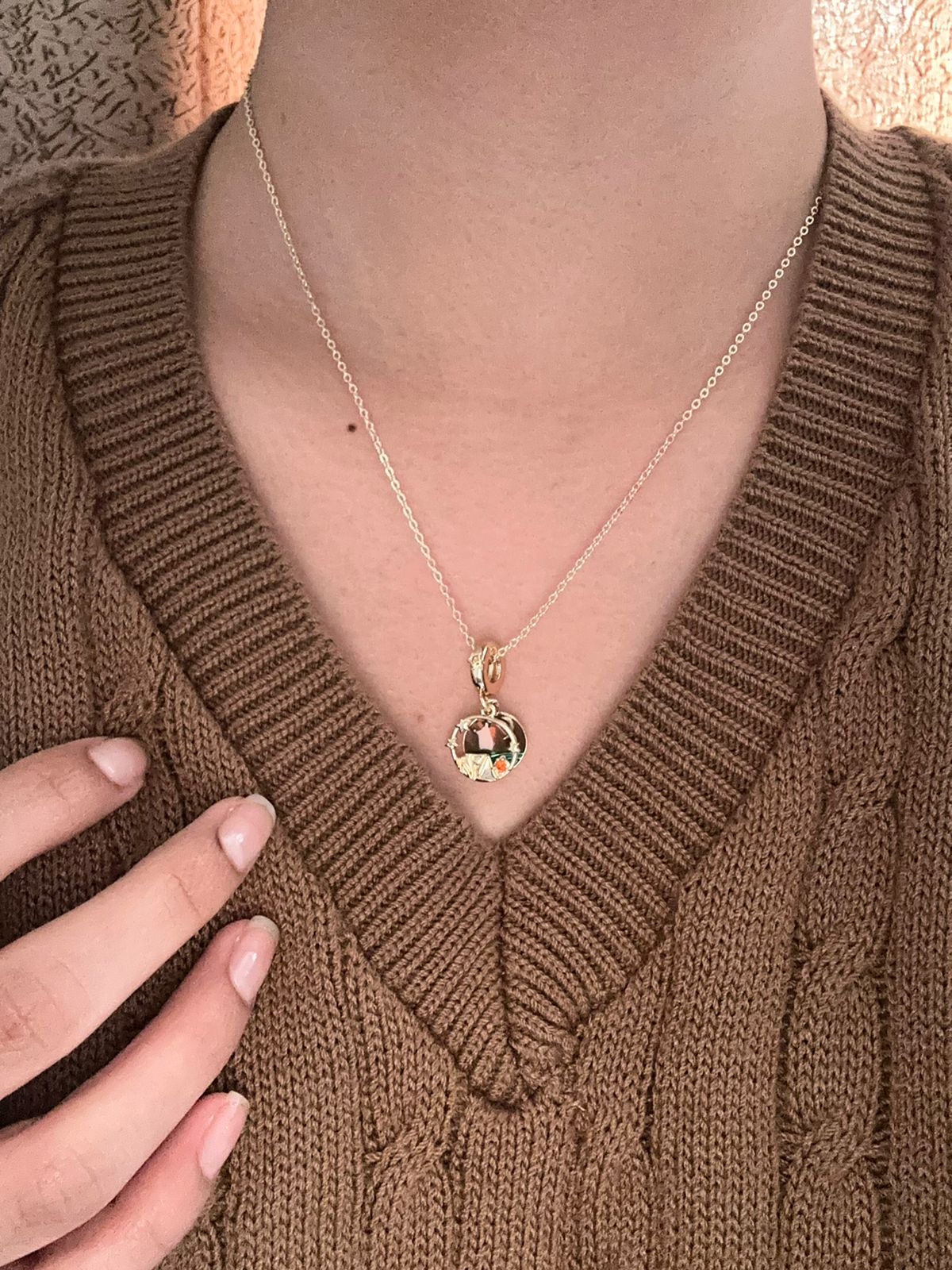 COLLAR VAN GOGH "LA NOCHE ESTRELLADA"