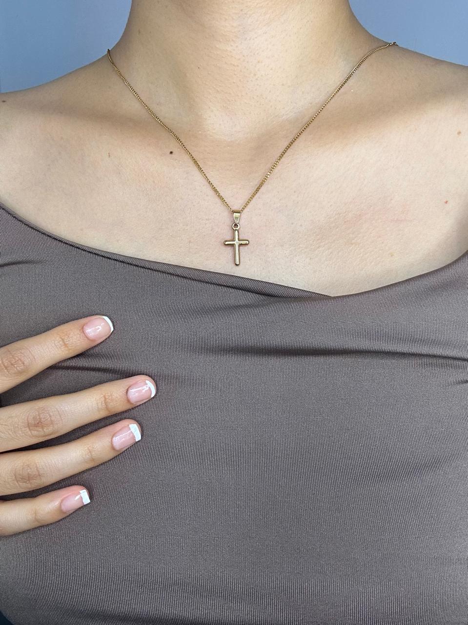 SET COLLARES CRUCES PARA PAREJA