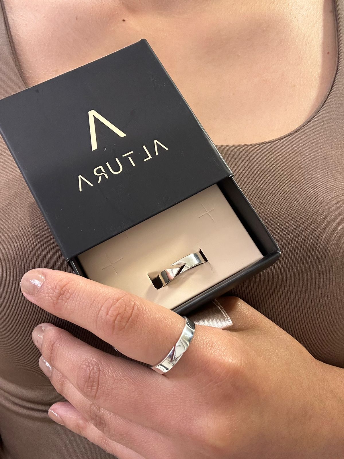 ANILLOS PAREJA ARROW LOVE - PLATA LEY 950