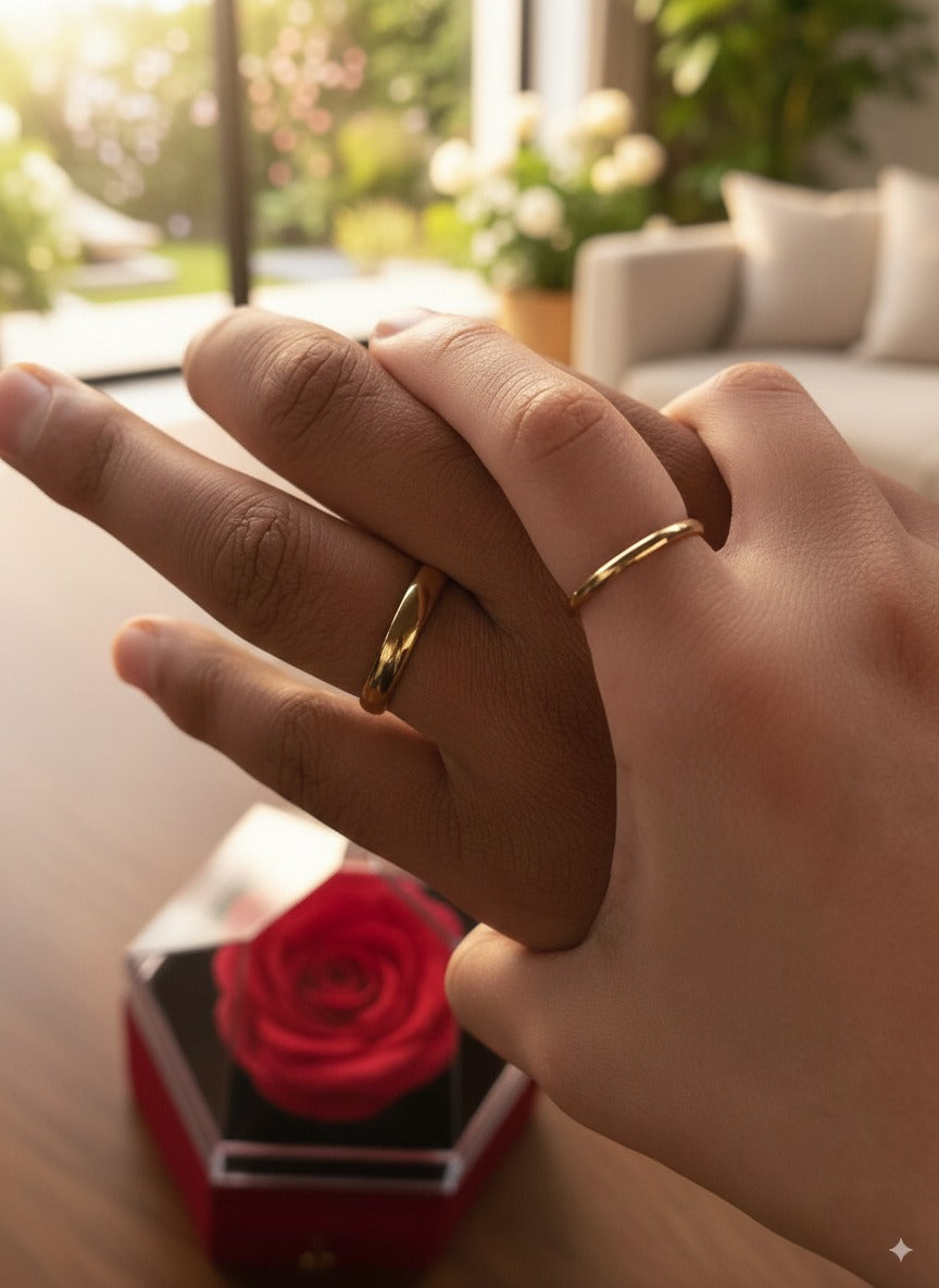 ANILLOS PROMESA: AMOR ETERNO