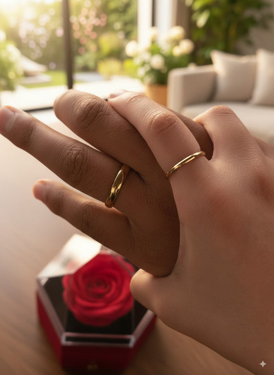 ANILLOS PROMESA: AMOR ETERNO