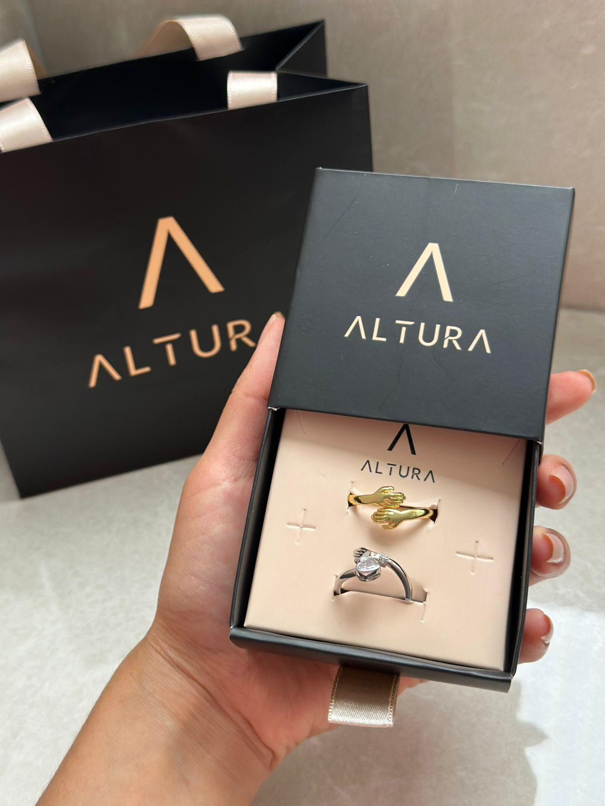 ANILLOS PROMESA ABRAZO ETERNO