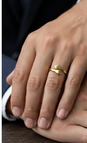ANILLOS PROMESA ABRAZO ETERNO