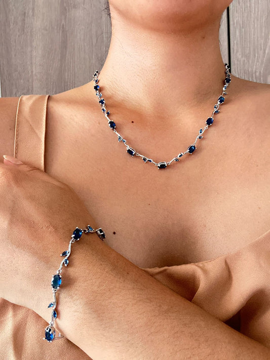 COLLAR TULIPAN + BRAZALETE (REGALO)