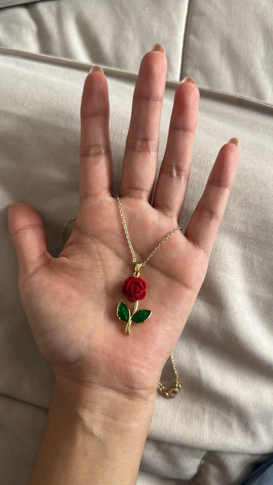 COLLAR ROSA ETERNA