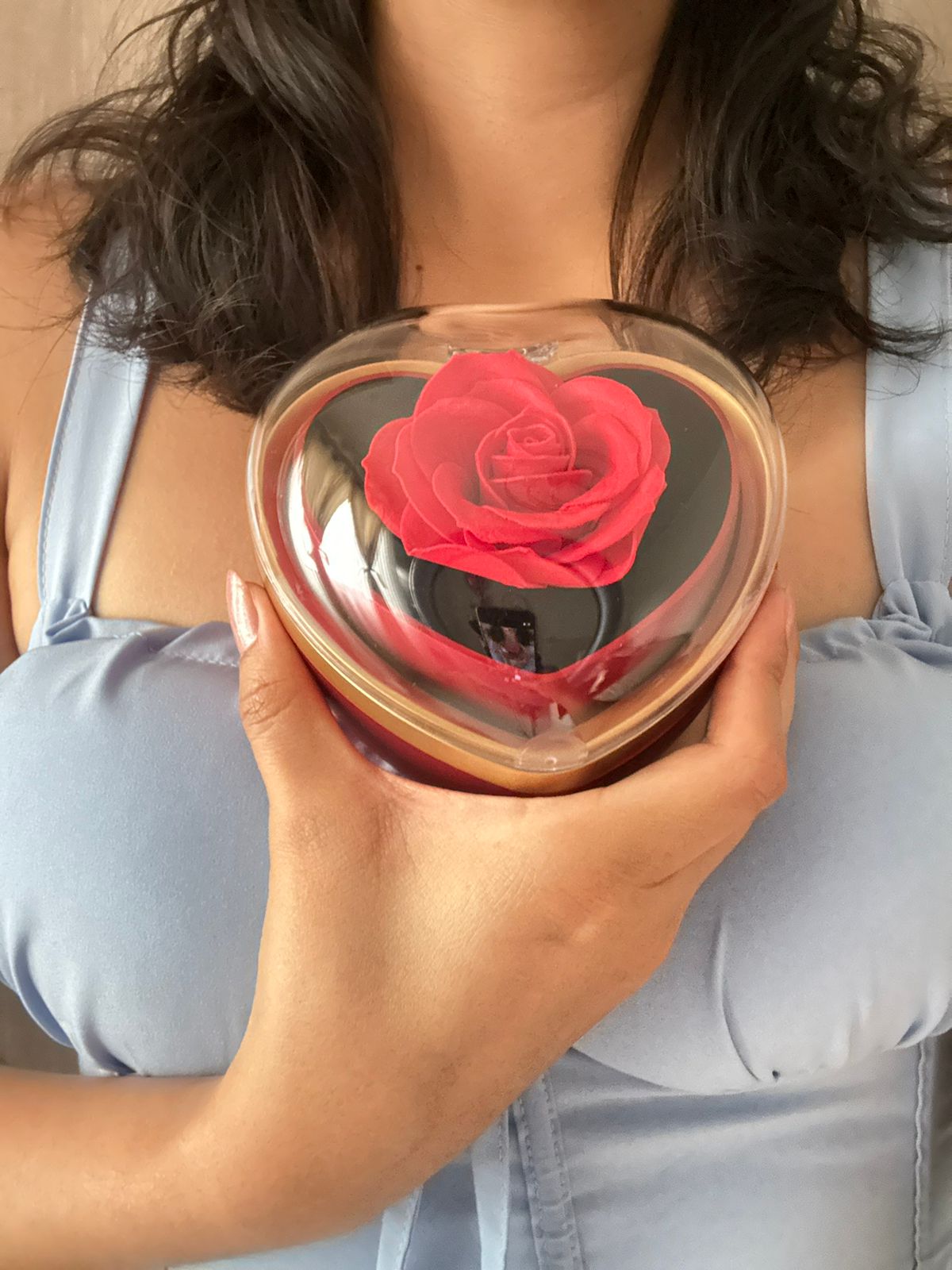COLLAR ROSA ETERNA
