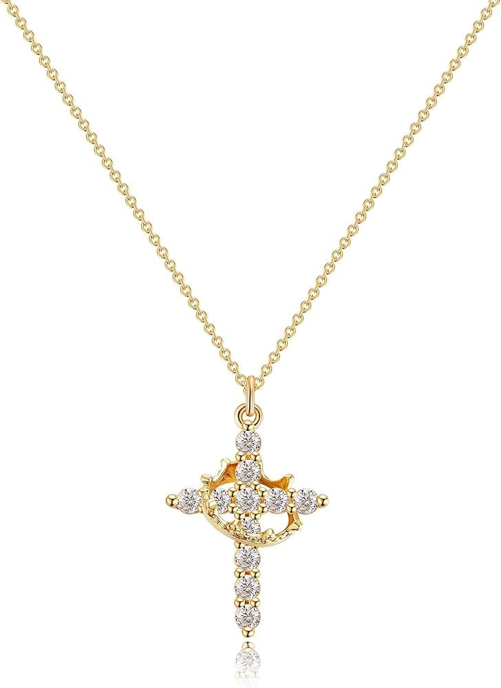 COLLAR CRUZ DE CORONA