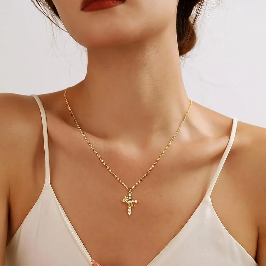 COLLAR CRUZ DE CORONA