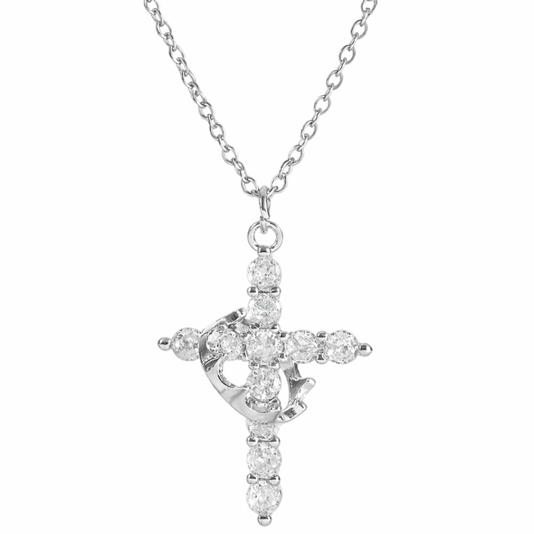 COLLAR CRUZ DE CORONA