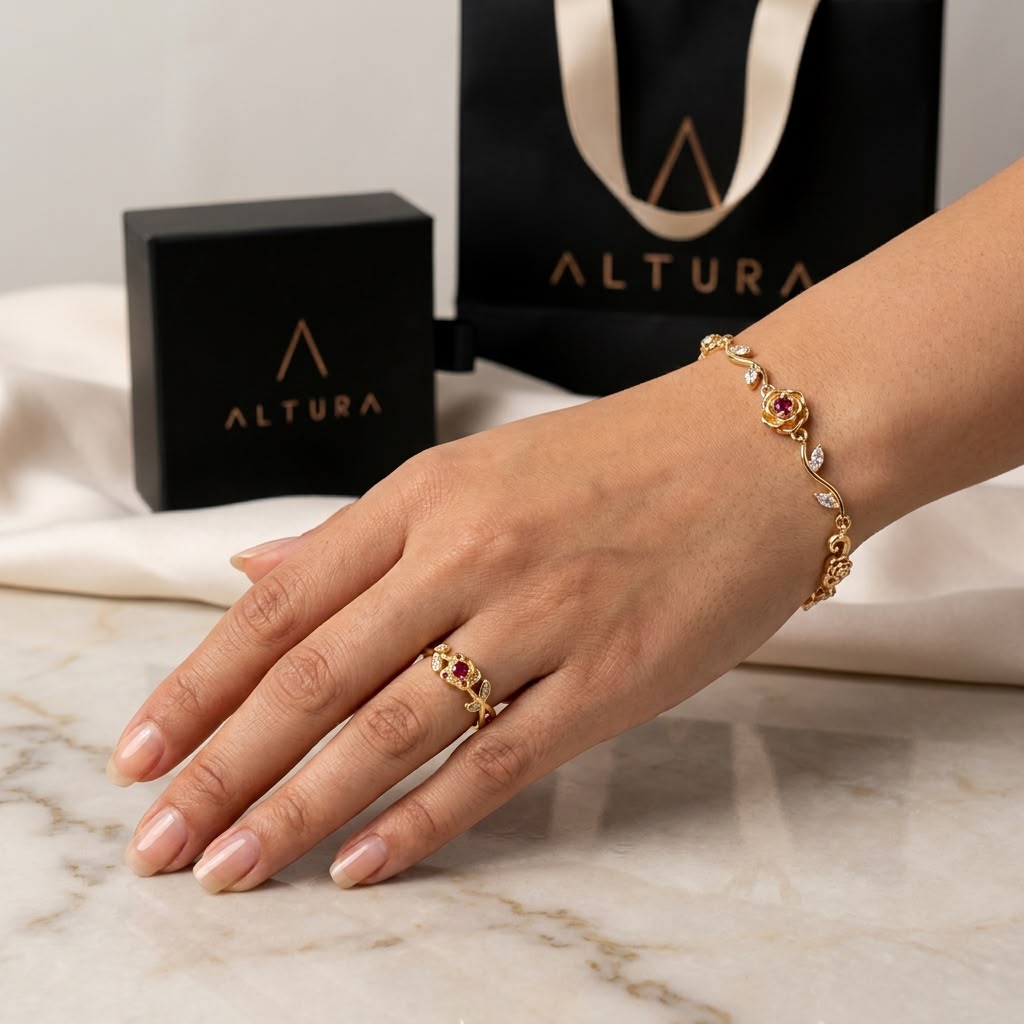 SET BELLA: BRAZALETE + ANILLO