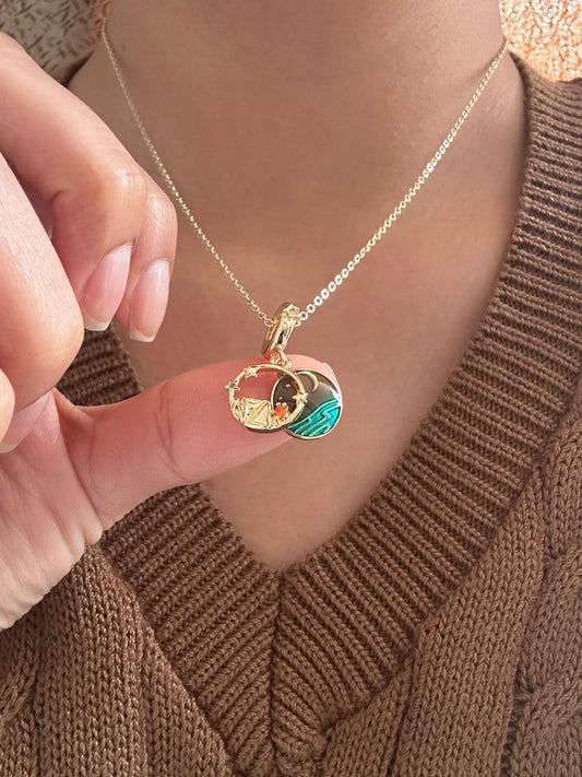 COLLAR VAN GOGH "LA NOCHE ESTRELLADA"