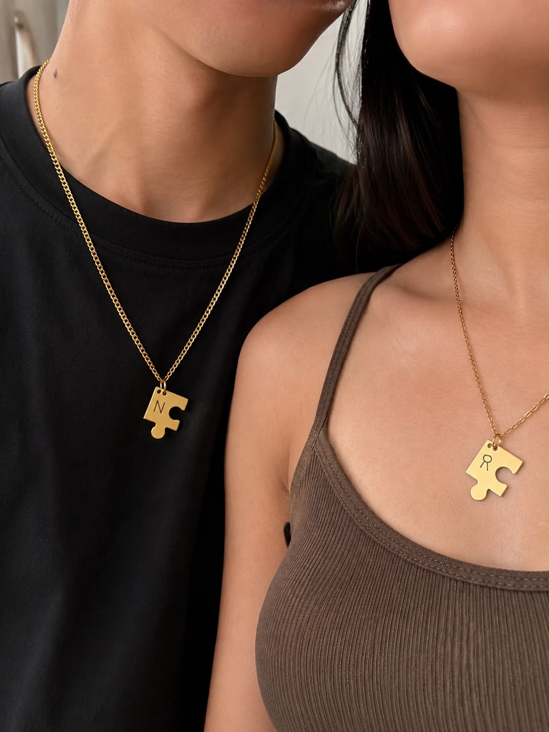 COLLAR PAREJA: PUZZLE LOVE